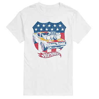 Men's Hot Wheels Americana Crest Graphic Tee