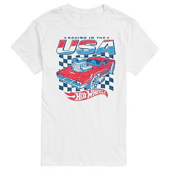 Men's Hot Wheels Racing In The USA Graphic Tee