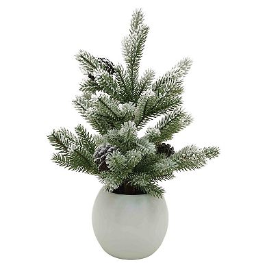 St. Nicholas Square® Snow Flocked Artificial Christmas Tree