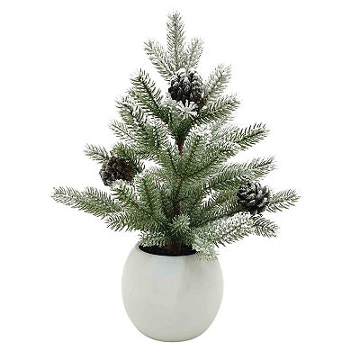 St. Nicholas Square® Snow Flocked Artificial Christmas Tree