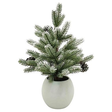 St. Nicholas Square® Snow Flocked Artificial Christmas Tree