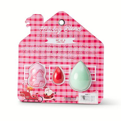 3-pc. Makeup Blending Sponge Set