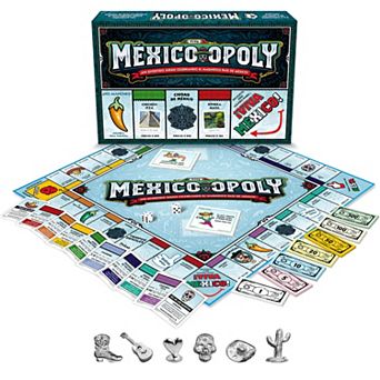 Late For The Sky Mexico-Opoly Spanish Board Game