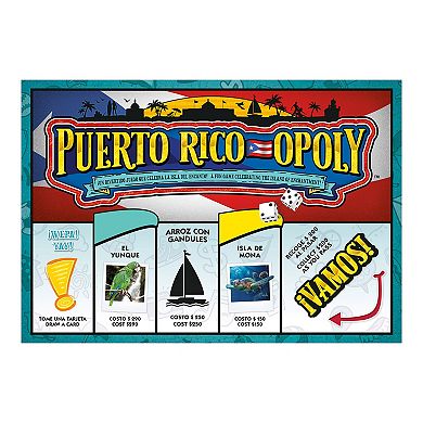 Late for the Sky Puerto Rico-Opoly Classic Board Game