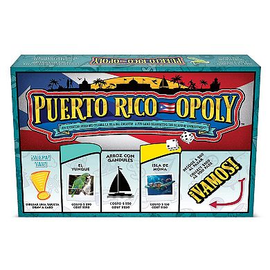 Late for the Sky Puerto Rico-Opoly Classic Board Game