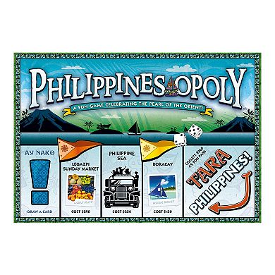 Late for the Sky Philippines-Opoly, Country Themed Family Board Game