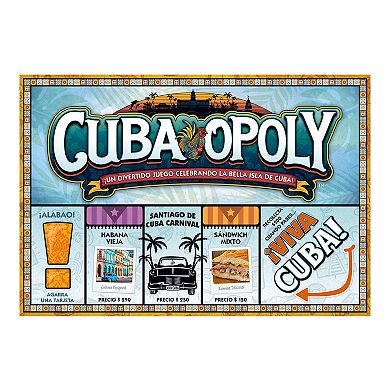 Late for the Sky Cuba-Opoly Board Game
