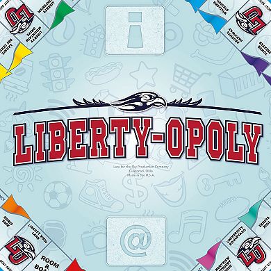 Late For The Sky Liberty-Opoly Liberty University Themed Family Board Game