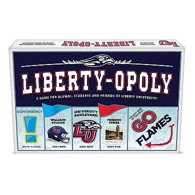 Late For The Sky Liberty-Opoly Liberty University Themed Family Board Game