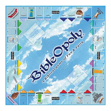 Late for the Sky Bible-Opoly Board Game