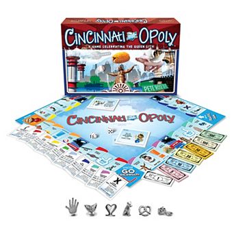 Late For The Sky Cincinnati-Opoly Board Game