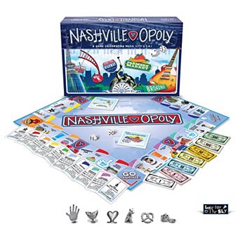 Late for the Sky Nashville-Opoly Board Game