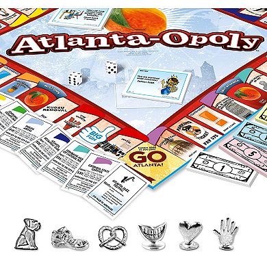Late for the Sky Atlanta-Opoly Board Game