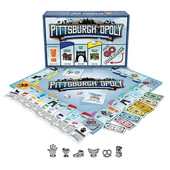 Late For The Sky Pittsburgh-Opoly Board Game