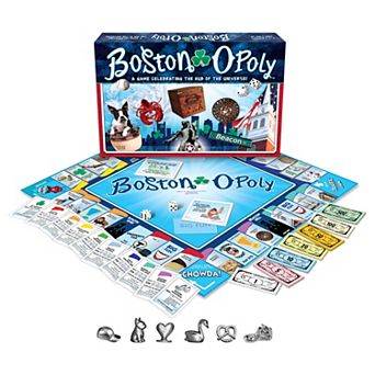 Late for the Sky Boston-Opoly Board Game