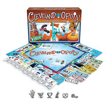 Late for the Sky Cleveland-opoly Board Game