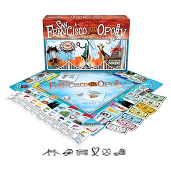 Late For The Sky San Francisco-Opoly Board Game