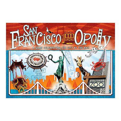 Late For The Sky San Francisco-Opoly Board Game