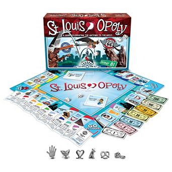 Late For The Sky St. Louis-Opoly Board Game