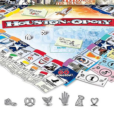 Late For The Sky Houston-Opoly Board Game