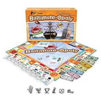 Late For The Sky Baltimore-Opoly Board Game