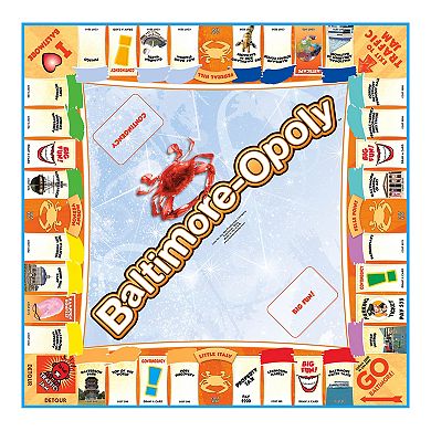 Late For The Sky Baltimore-Opoly Board Game