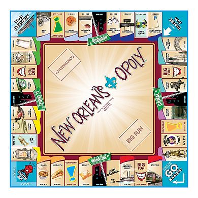 Late For The Sky New Orleans-Opoly Board Game