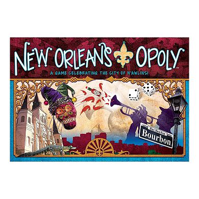 Late For The Sky New Orleans-Opoly Board Game