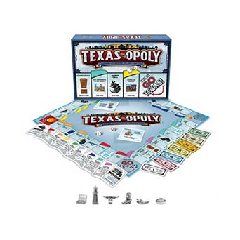 Late for the Sky Texas-Opoly Board Game