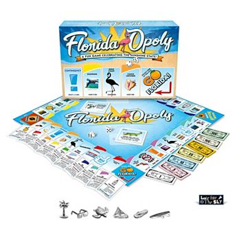 Late for the Sky Florida-Opoly Board Game