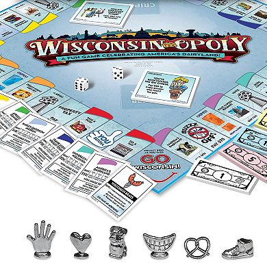 Late For The Sky Wisconsin-Opoly Board Game