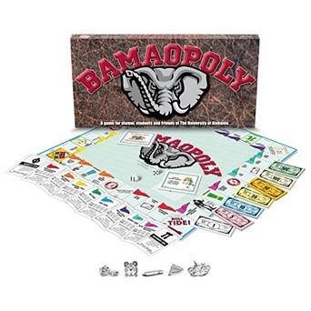 Late for the Sky University of Alabama Bama-Opoly Board Game