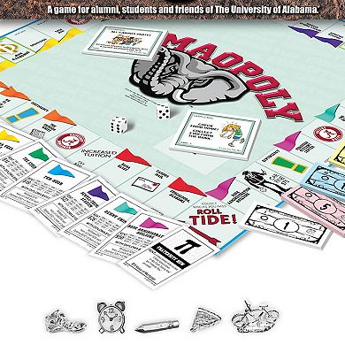 Late for the Sky University of Alabama Bama-Opoly Board Game