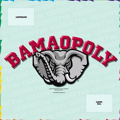 Late for the Sky University of Alabama Bama-Opoly Board Game