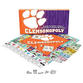 Late for the Sky Clemson-Opoly Board Game