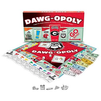 Late For The Sky University of Georgia Dawg-Opoly Board Game