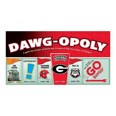 Late For The Sky University of Georgia Dawg-Opoly Board Game