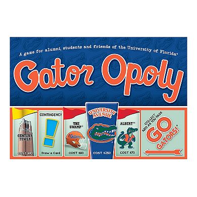 Late For The Sky Gator-Opoly Board Game