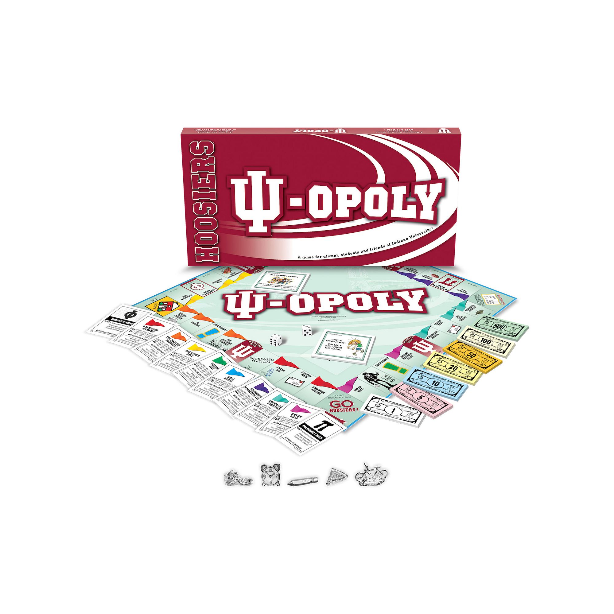 Late for the Sky IU-Opoly Board Game, Multi