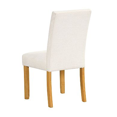 HomePop Tufted Back Dining Chair 2-Piece Set