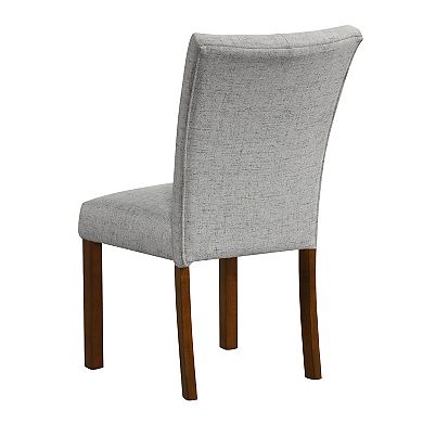 HomePop Tufted Back Parsons Dining Chair 2-Piece Set