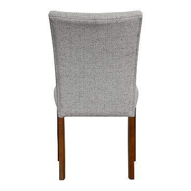 HomePop Tufted Back Parsons Dining Chair 2-Piece Set