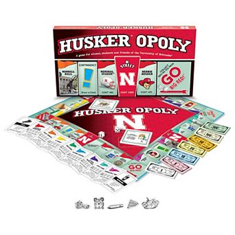 Late for the Sky Husker-Opoly Board Game