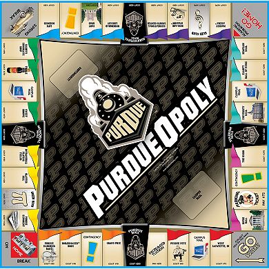 Late for the Sky University of Purdue Purdue-Opoly Board Game