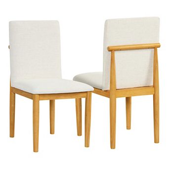 HomePop Textured Woven Dining Chair 2 pc Set