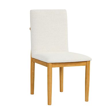 HomePop Textured Woven Dining Chair 2-pc. Set