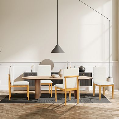 HomePop Textured Woven Dining Chair 2-pc. Set