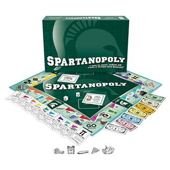 Late For The Sky Spartan-Opoly Board Game