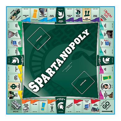 Late For The Sky Spartan-Opoly Board Game