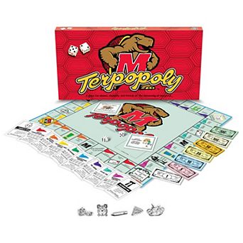 Late for the Sky University of Maryland Terp-Opoly Board Game